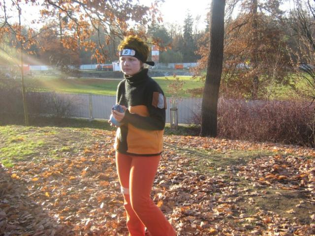 15.11.2008 Naruto při zkoušení scénky